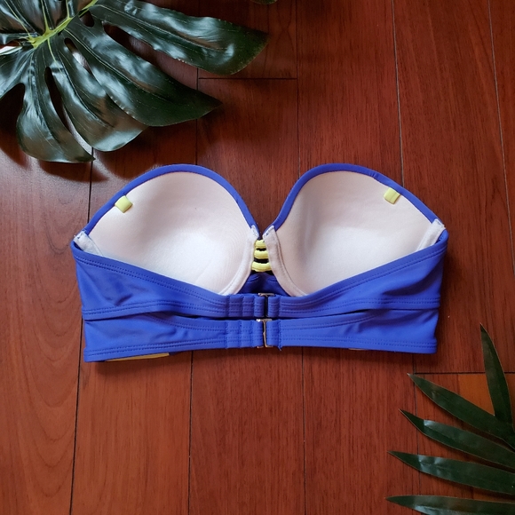 Like New Xhiliration Bandeau Bikini Top - Picture 2 of 5
